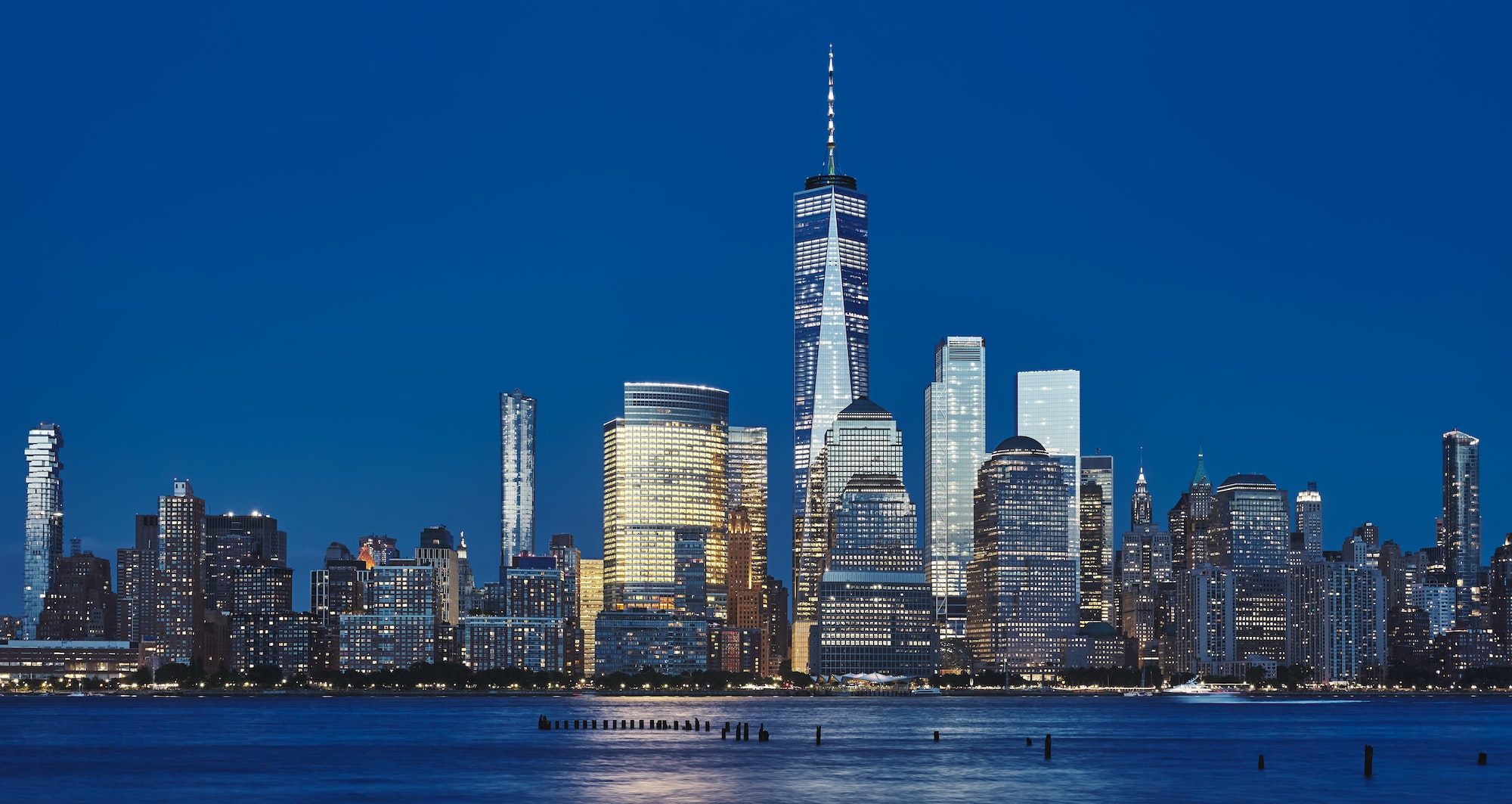 Blue hour in New York