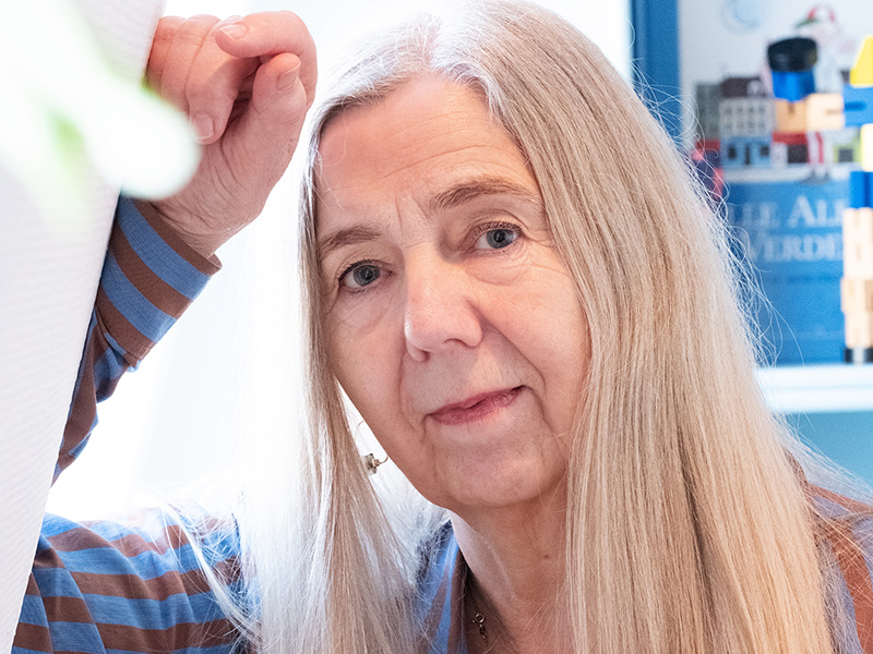 ”Min vigtigste opgave er at skabe et trygt rum, hvor børnene kan snakke om den vold, de har oplevet” 1 foto hanne loop
