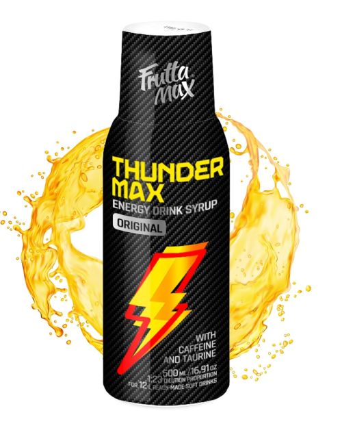 FruttaMax Thunder Max Original Energy Syrup