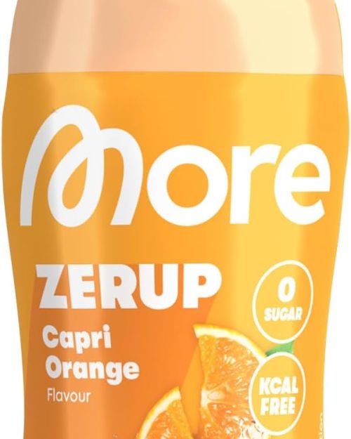 Zerup, Capri Orange Sugarfree Syrup with Real Fruit Extracts