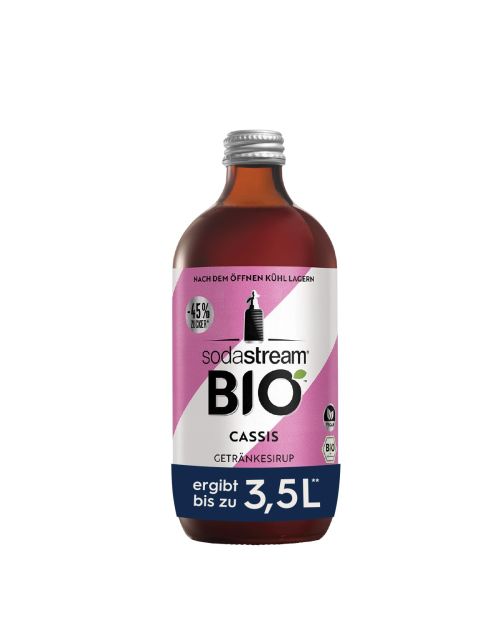 SodaStream Organic Syrup Cassis