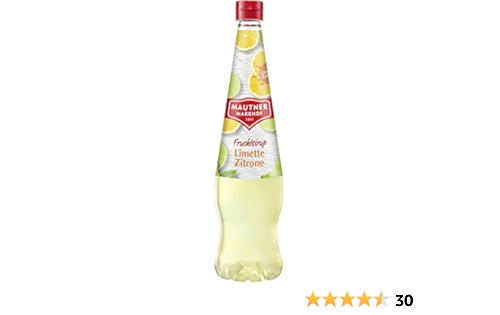 6 pack Mautner Markhof Lime-lemon Syrup