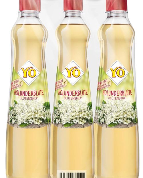 YO Elderflower Syrup (6 x 700 ml) -Vegan