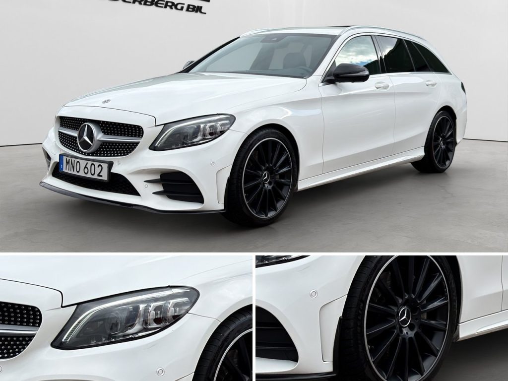 Mercedes-Benz C 300 d Premium AMG 245HK 9G Burmester 360-kam drag Navi