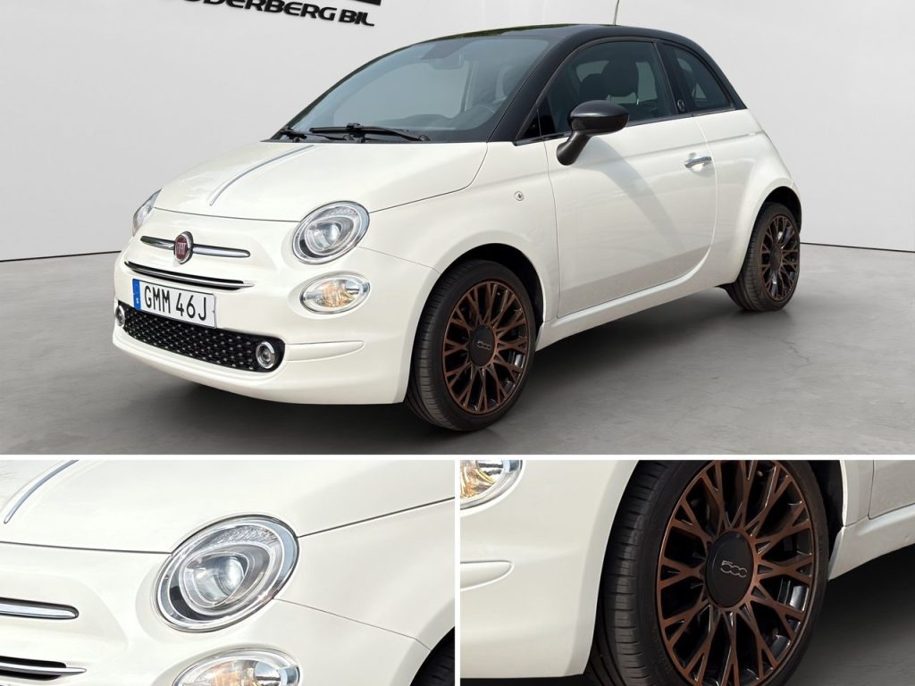 Fiat 500 1.2 8V 69hk Lounge 120th Anniversary, PDC, Beats, 3,45%