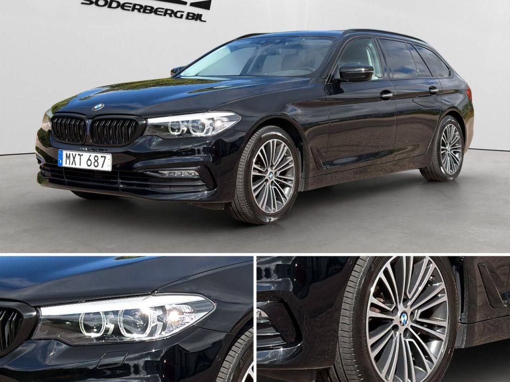 BMW 520d xDrive Touring 190hk, B-KAM, AMBIENT, NAVI, VÄRM