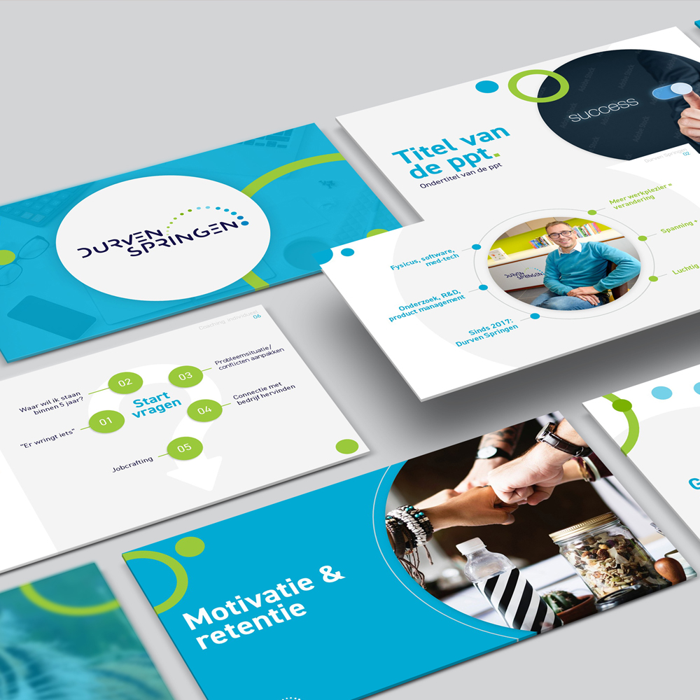 Grafisch ontwerp PowerPoint ontwerp PowerPoint template Graphic Design