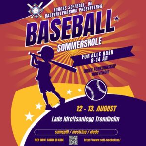 Trondheim Baseball Sommerskole @ Lade Idrettspark | Trøndelag | Norge