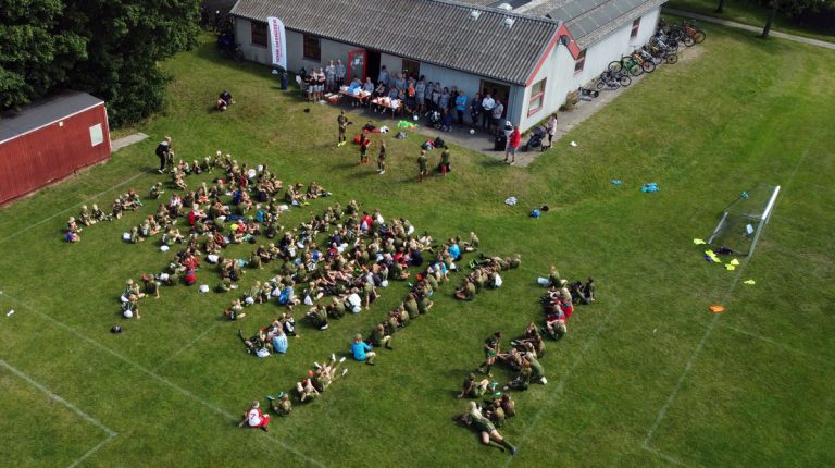 Oversigtsbillede Fodboldskole Søften - Søften Nyt - Foto: Anders Godtfred-Rasmussen.