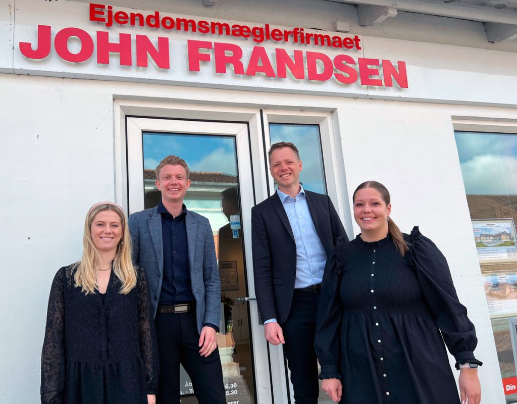 Nanna, Mads, Gert og Sandra fra John Frandsen i Hinnerup - Søften Nyt - Foto: Anders Godtfred-Rasmussen.
