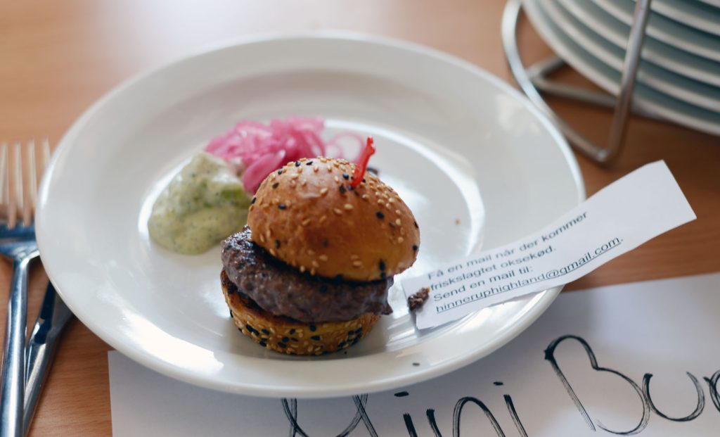 Slider også kaldet Mini-burger - Søften Nyt - Foto: Anders Godtfred-Rasmussen.