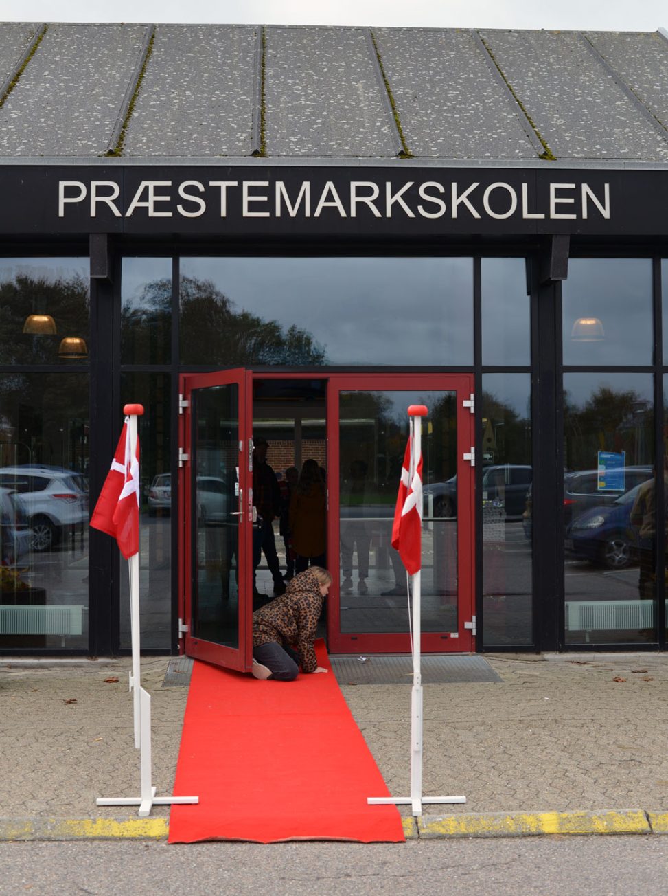 Præstemarkskolen gør klar til at sige farvel til Berit - Søften Nyt - Foto: Anders Godtfred-Rasmussen.
