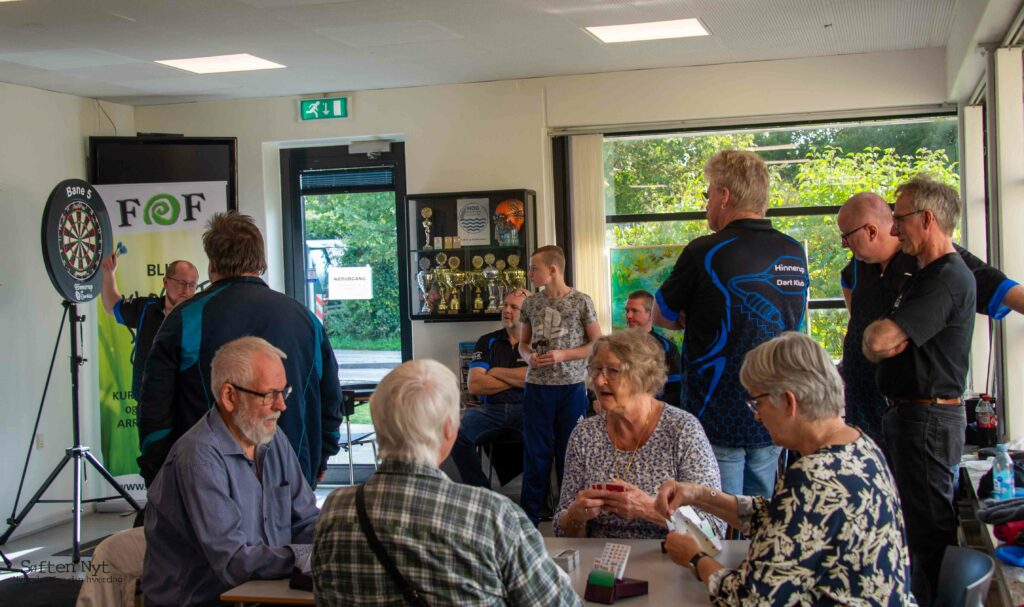 Aktiviteter i cafeen - Søften Nyt - Foto: Anders Godtfred-Rasmussen.