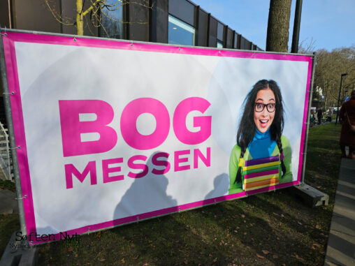 Plakat for Bogmessen i Aarhus den første weekend i marts 2024 - Søften nyt - Foto: Anders Godtfred-Rasmussen
