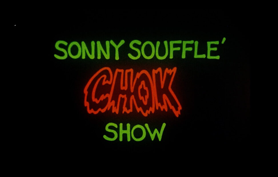 Sonny Souffle Chok Show er et af de mange gensyn du kan se på DR.dk hjemmeside. Foto: Skærmprint fra DRs´ hjemmeside.