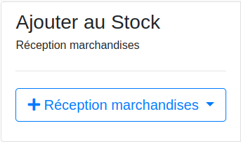 ajouter au stock
