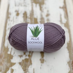 Aloe Sockwool strømpegarn Hjertegarn