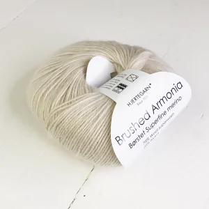 Brushed armonia hjertegarn strømpegarn