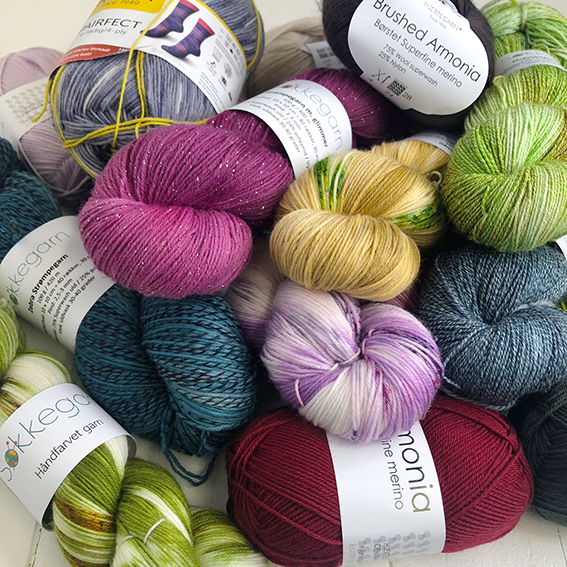 strømpegarn fra sokkegarn