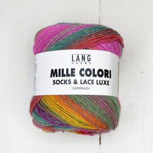 Mille Colori Socks Lace Luxe Lang Yarns 859.0053