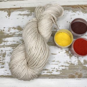 Ufarvet baby kamel og superfine merino