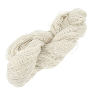 ufarvet garn i merino og cashmere i fed til håndfarvning
