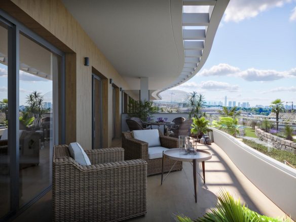 Luksuriøse Nybyggede Leiligheter og Villaer med Panoramautsikt Over Havet i Finestrat - Penthouse - Finestrat