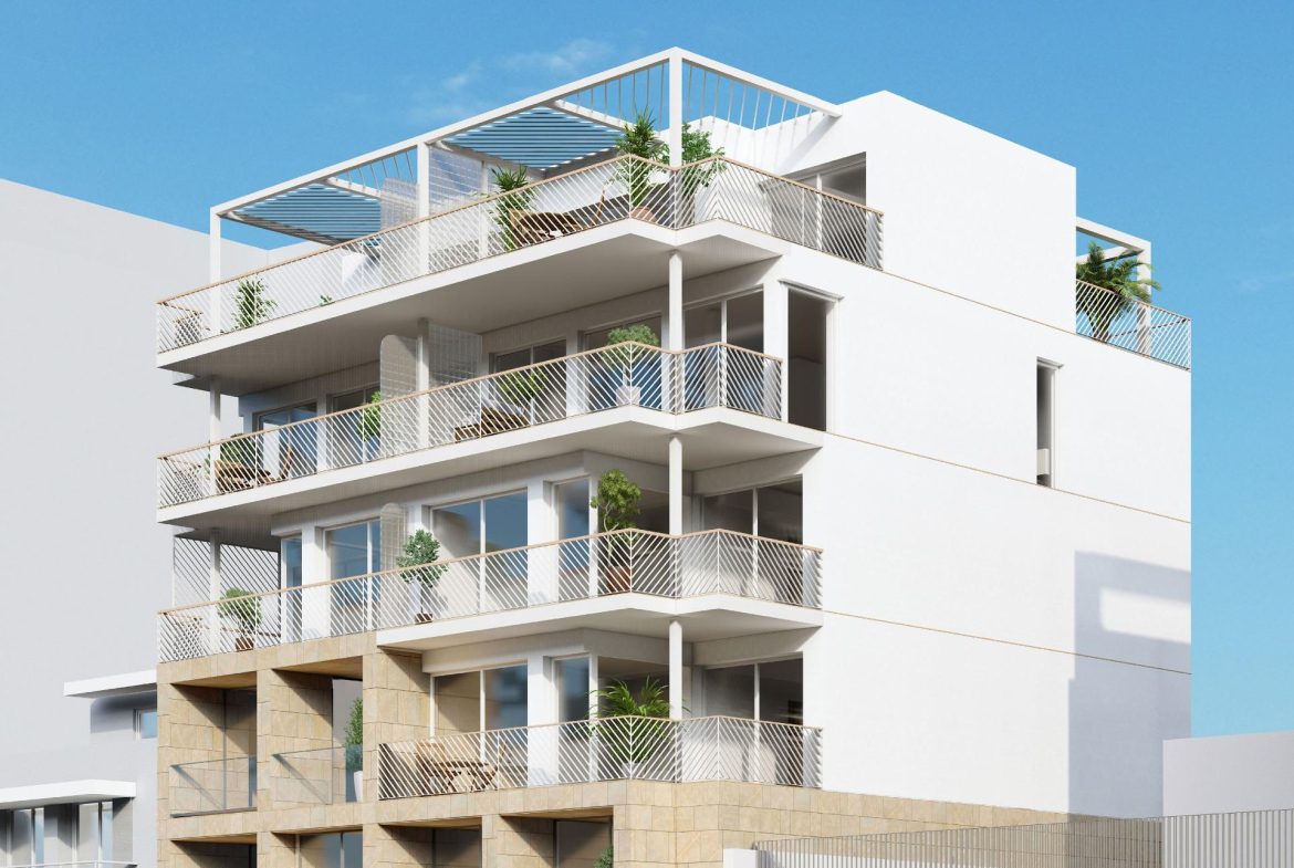 Nybygde Leiligheter i Sentrum av Villajoyosa – 1 soverom (Ref: N8194)
