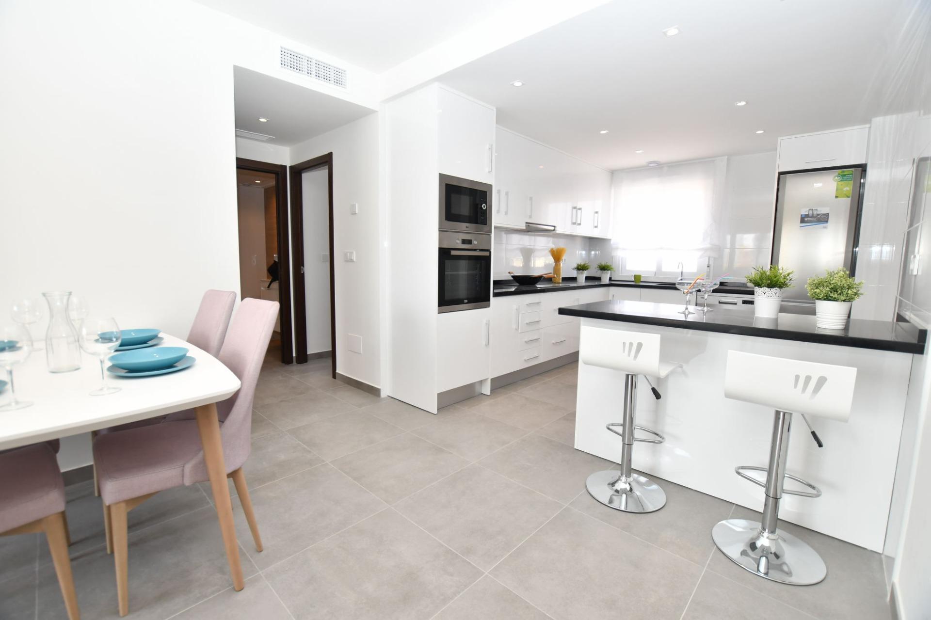 Nybygde Bungalower i San Miguel de Salinas – Natur, Golf og Komfort – 2 soverom (Ref: N9139)