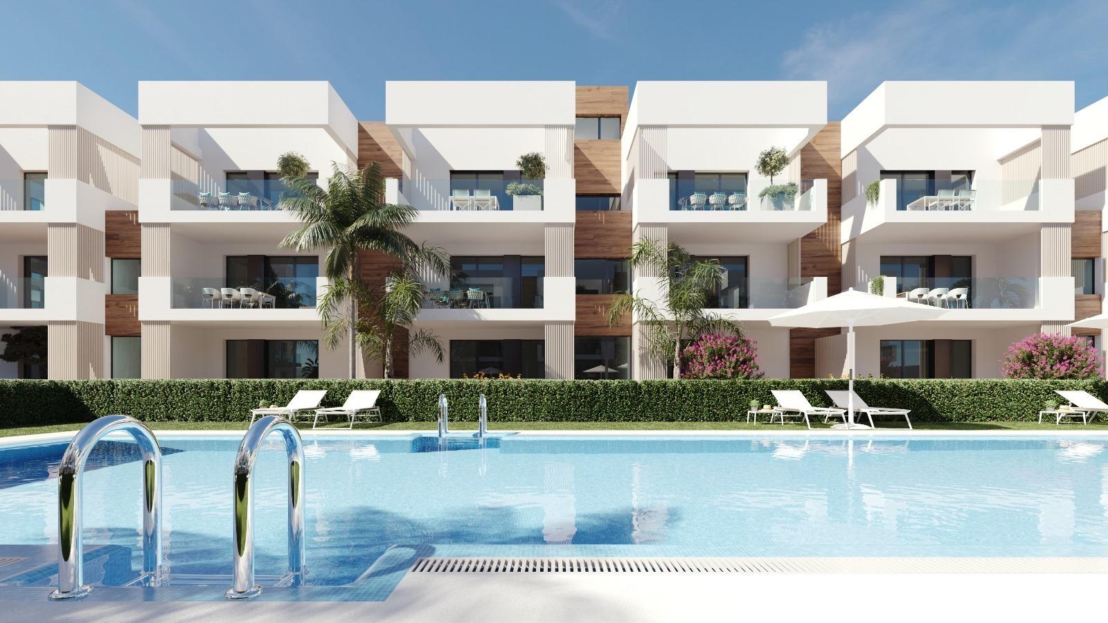 Nybygde Boligkomplekser i San Pedro del Pinatar – 3 soverom (Ref: N8080)