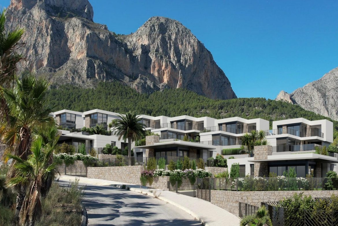 Nybyggede Villaer i Polop, Alicante – 3 soverom (Ref: N8510)