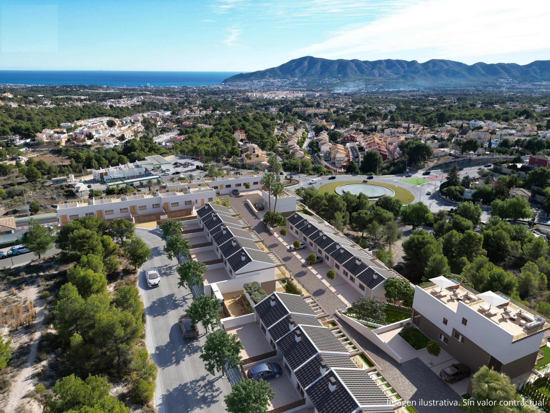 Nybygd Boligkompleks i la Nucia – 4 soverom (Ref: N8389)