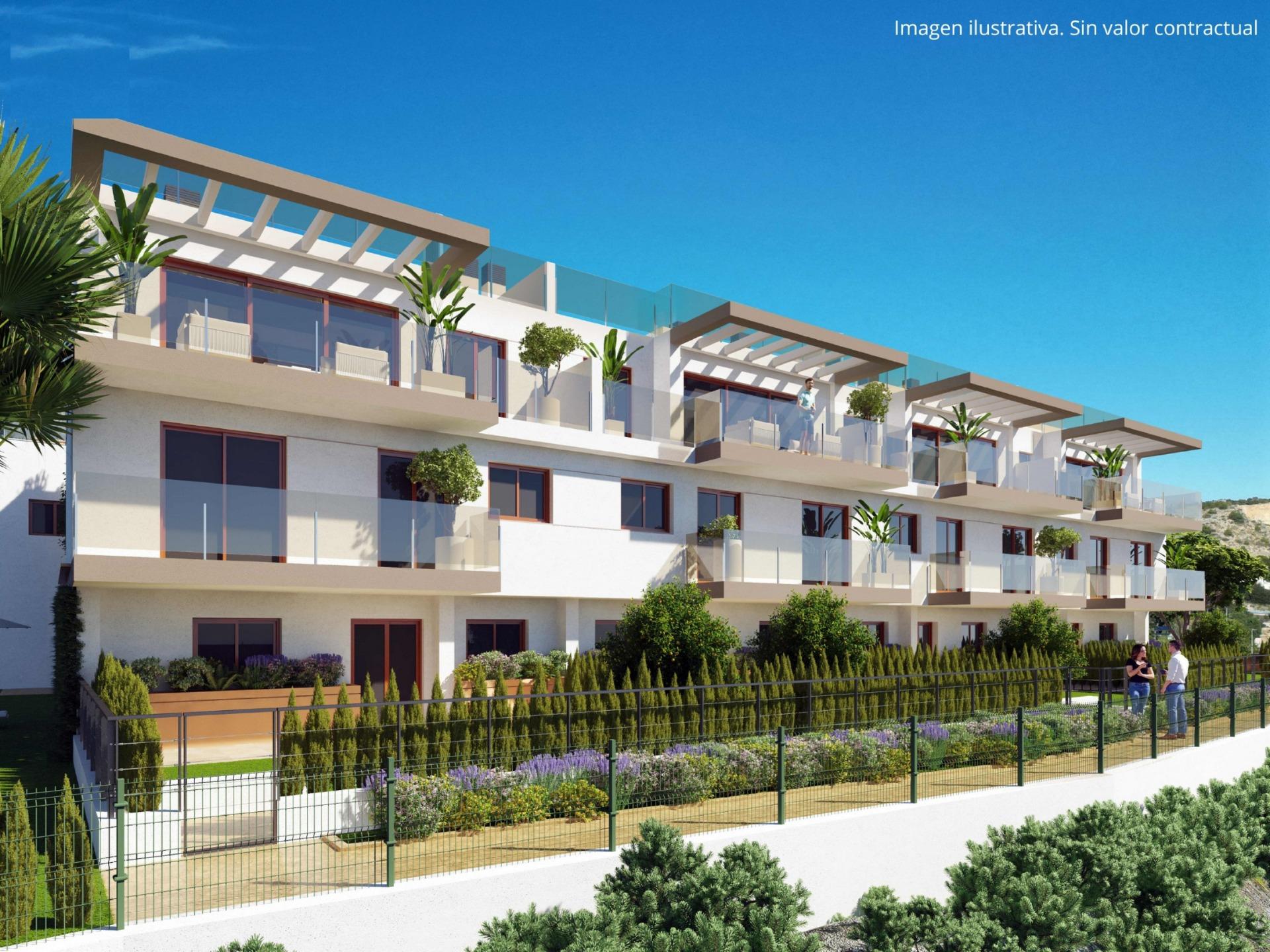 Nybygd Boligkompleks i la Nucia – 4 soverom (Ref: N8389)