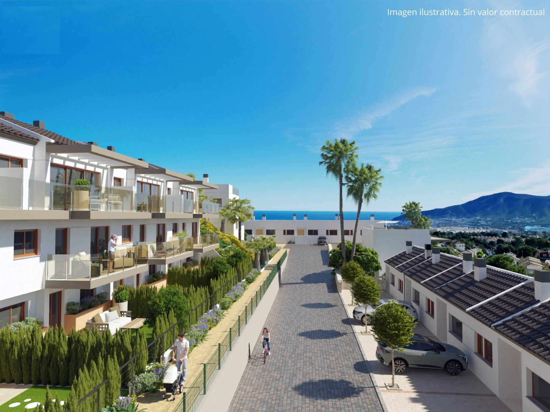 Nybygd Boligkompleks i la Nucia – 4 soverom (Ref: N8389)