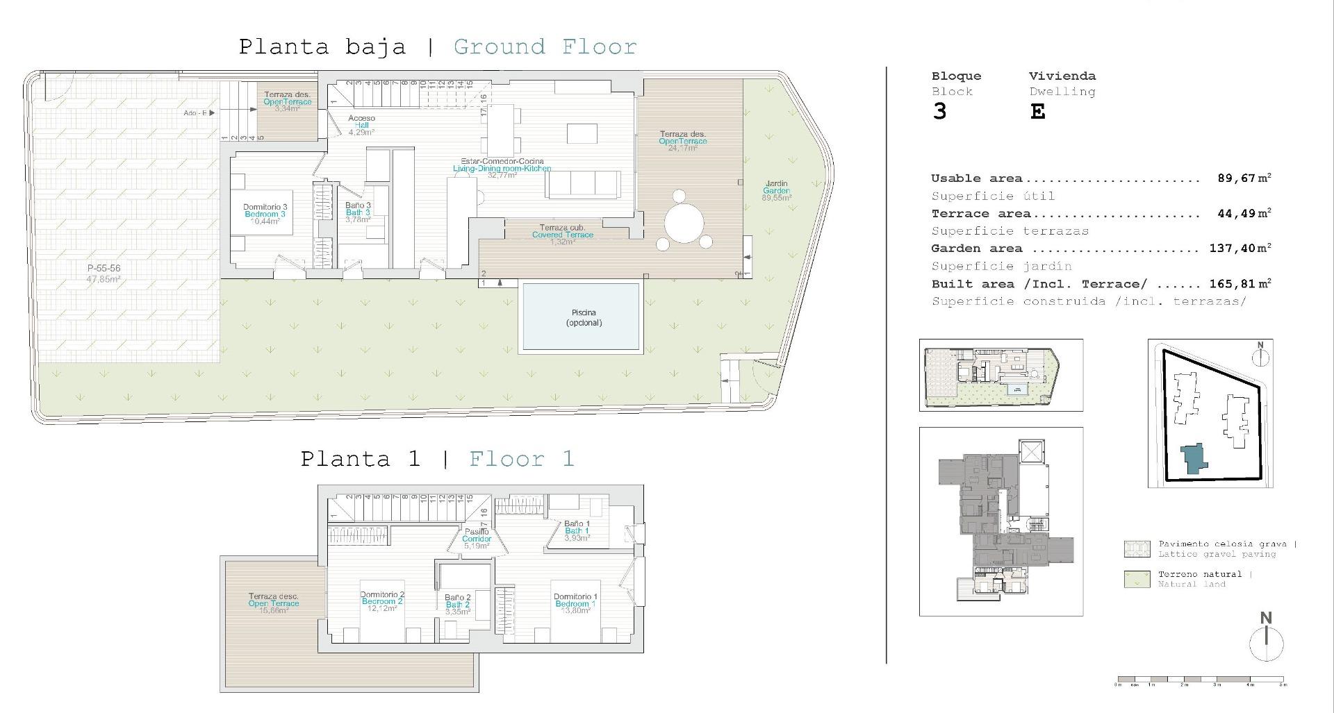 Nybygde Boliger i El Vergel – 3 soverom (Ref: N7791)