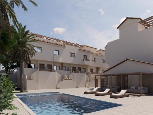 Nybyggede Rekkehus med Havutsikt i Portman Murcia - Town House - La Union