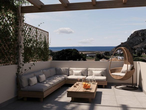 Nybyggede Rekkehus med Havutsikt i Portman Murcia - Town House - La Union
