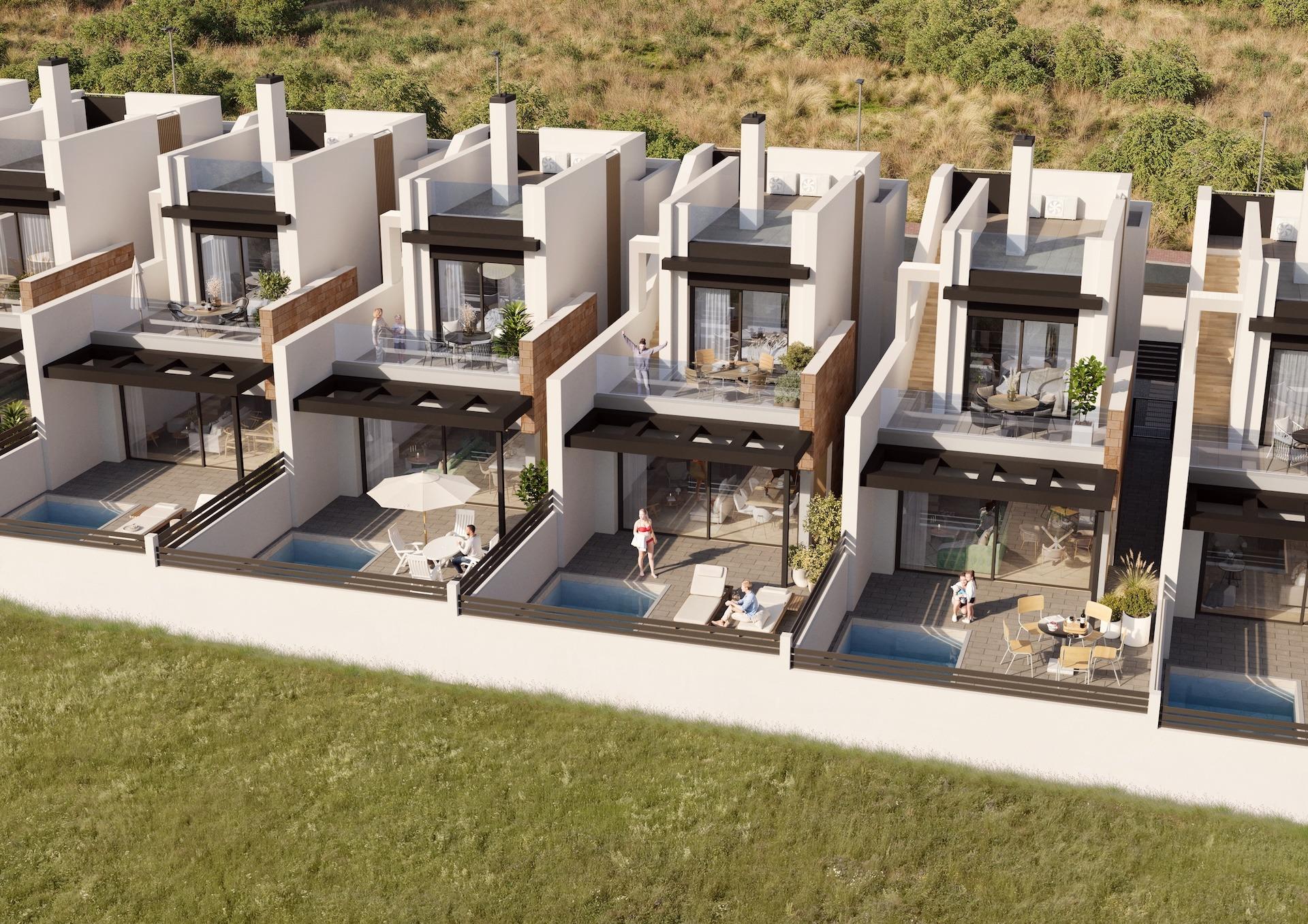 14-1 Nye Boliger i Skandinavisk Stil i Aguas Nuevas Torrevieja - Villa - Torrevieja