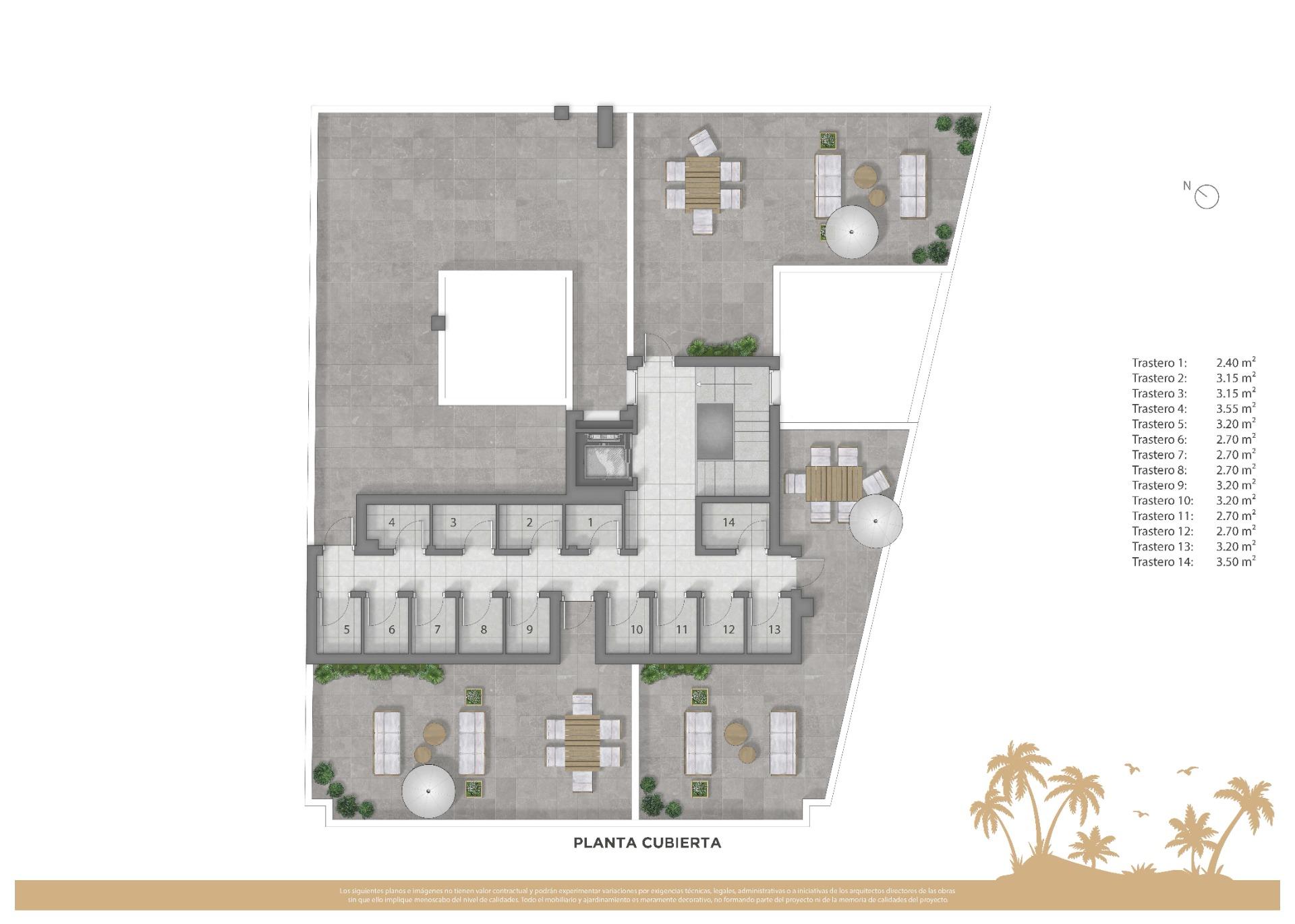 Nye Leiligheter i Sentrum av Guardamar del Segura, Costa Blanca – 2 soverom (Ref: N9583)