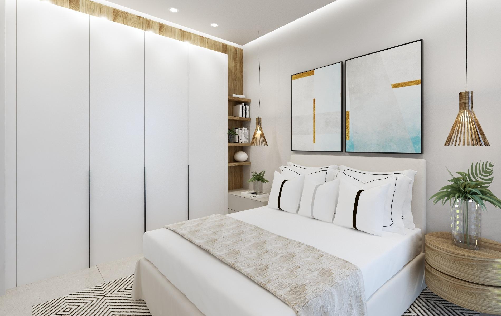Nybyggde Leiligheter i Privat Gated Resort i Murcia-Provinsen – 3 soverom (Ref: N6657)