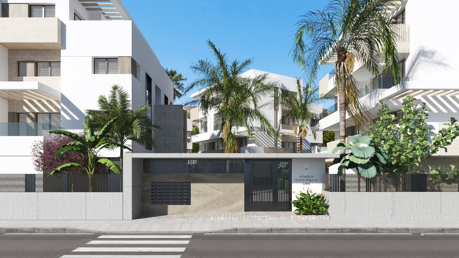 Nybyggde Leiligheter i Privat Gated Resort i Murcia-Provinsen – 3 soverom (Ref: N6657)