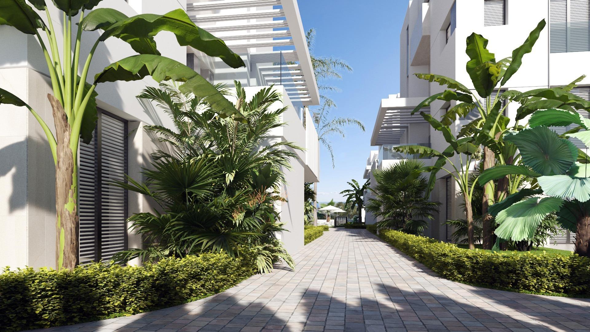 Nybyggde Leiligheter i Privat Gated Resort i Murcia-Provinsen – 3 soverom (Ref: N6657)