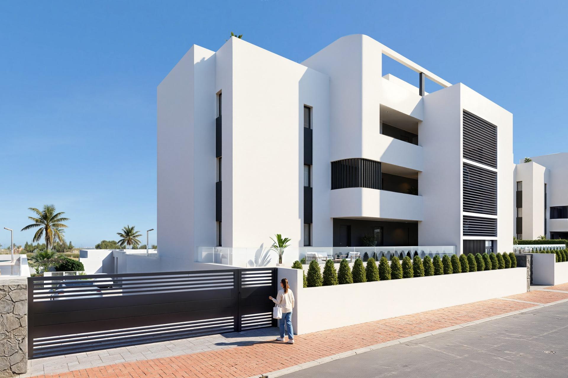 Nybyggede Leiligheter og Villaer med Utsikt Mot Golfbanen i la Serena Golf, Los Alcazares – 2 soverom (Ref: N9668)