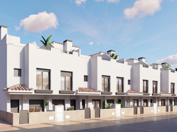 Moderne Rekkehus Nær Golfbaner i Santa Rosalia-Murcia - Town House - Torre Pacheco