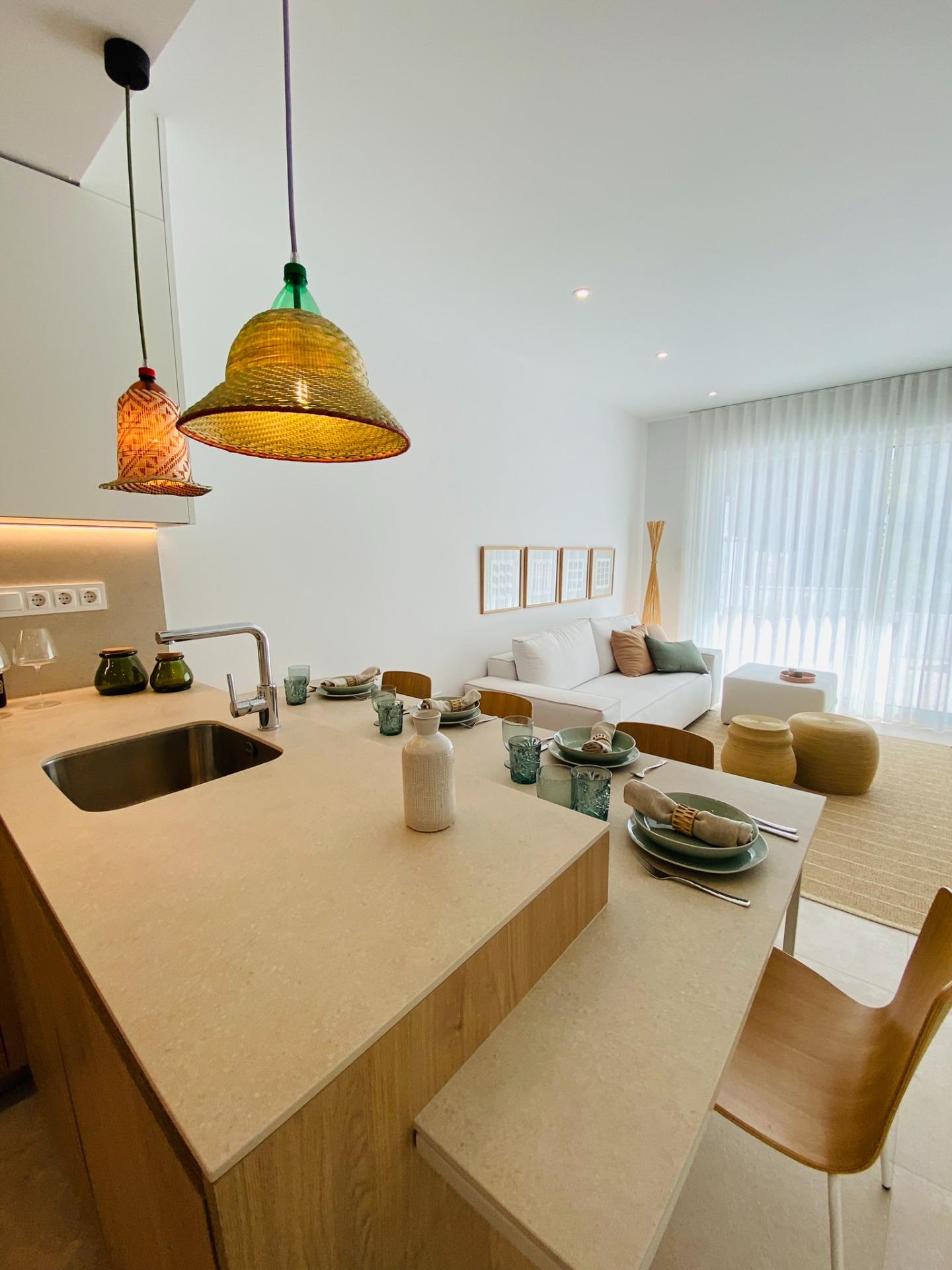 Nybygde Bungalower i Pilar de la Horadada – 2 soverom (Ref: N8404)
