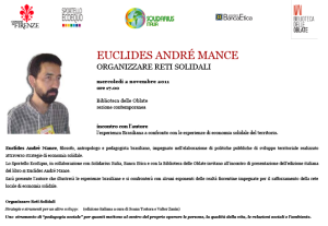 Euclides Mance a Firenze