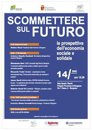 Scommettere sul futuro: prospettive dell’Economia Sociale Solidale