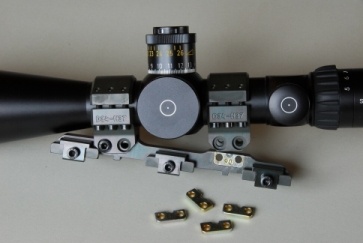 Manz Fifty 0-90 MOA adjustable scope mount Ring - Image 3