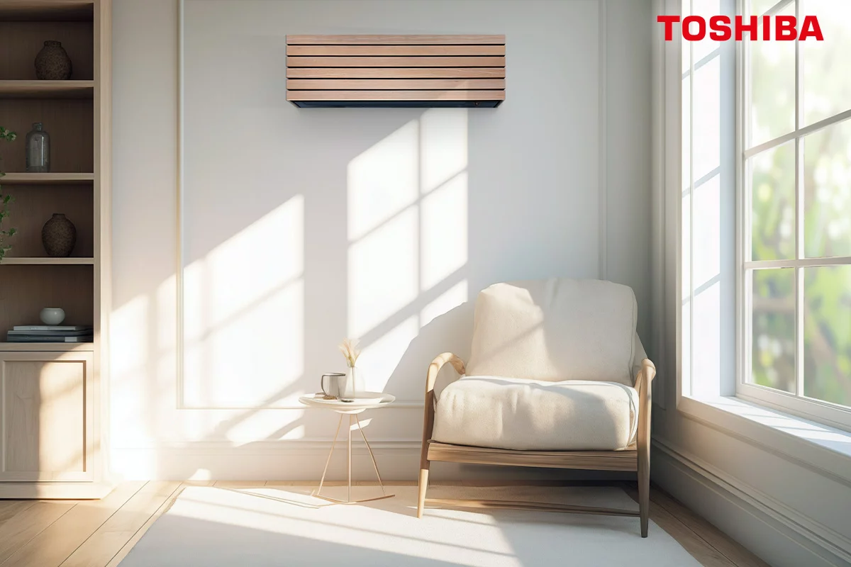 Varmepumpe om sommeren? Fem gode grunner til å bruke den hele året! 1 toshiba ask lys