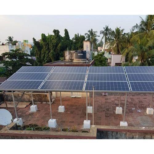 solar installed on a rooftop in chennai